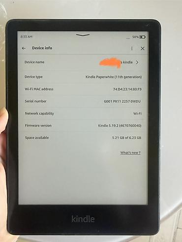 электронная книжка: Amazon Kindle Paperwhite (11‑е поколение), Wi‑Fi Характеристики и — 2