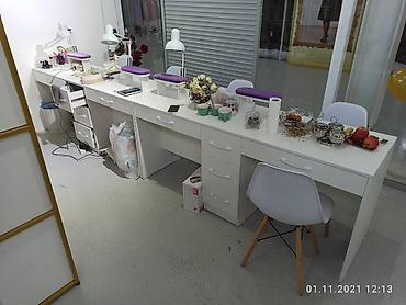 Маникюрные столы: Мебель для салонакрасоты Оборудование для салона красоты С гарантией — 15