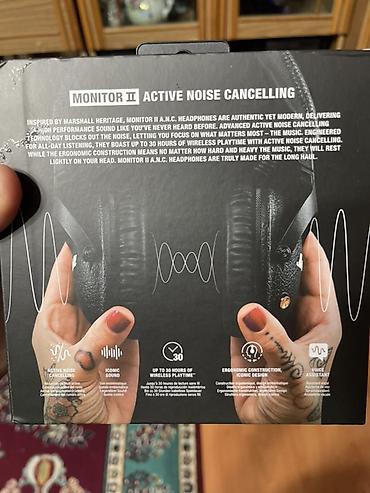 marshall major v: Marshall Monitor II A.N.C. – aktiv səs-küyə nəzarətli Bluetooth — 3