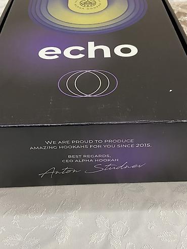 alpha hookah: Premium Alpha Hookah Echo nargilə seti Üzərində 1 ədəd saxsı çaşka 1 — 6