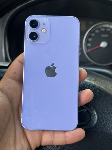 ipan mini 5: IPhone 12 mini, 128 GB, Deep Purple, Simsiz şarj, Face ID