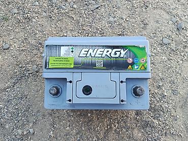 energy akumulator: Energy markalı avtomobil akkumulyatoru. Əsas göstəricilər: - Tutum — 1