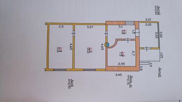 дом квартира сдаю: 39 м², 2 комнаты, Парковка, Забор, огорожен