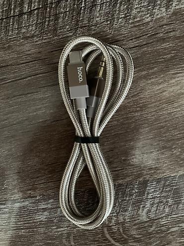 Аксессуары для ПК: Аудио-кабель Hoco UPA32B USB‑C → 3.5 мм (male–male) - Назначение — 2