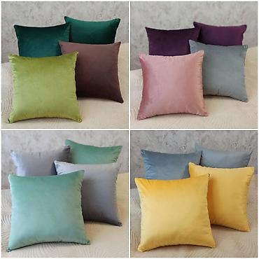 Подушки: Декоративные подушки и наволочки для декора. Качественные, много — 6