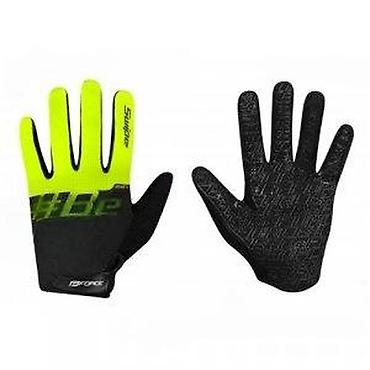 deciji biciklo: RUKAVICE FORCE MTB SVIPE LETNJE, CRNO-FLUO XL | Šifra — 3