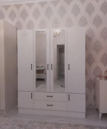 Dolablar: Yeni, Açılan, 4 qapılı Düz dolab, Qarderob, paltar dolabı, Türkiyə — 24
