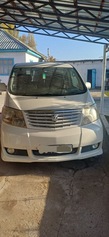 разбор акорд: Toyota Alphard: 2005 г., 3 л, Автомат, Бензин, Вэн/Минивэн