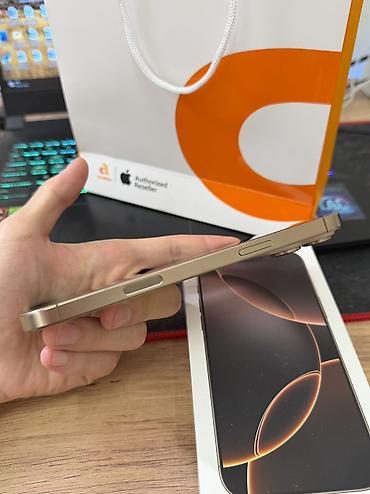 ремонт стекла телефона цена: IPhone 16 Pro Max, Б/у, 256 ГБ, Desert Titanium, Чехол, Кабель, Коробка, 92 % — 4