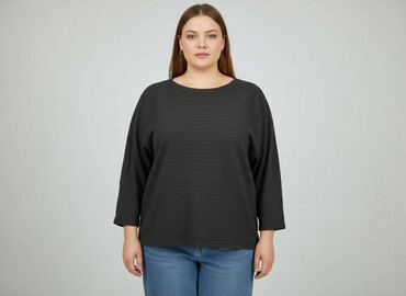 piękne bluzki dla puszystych: Bluzka damska, rozmiar 9XL