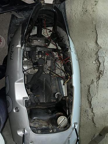 faster f10 scooter: Gümüşü rəngdə, JPJC markalı skuter. Bu model rahat hərəkət üçün — 9