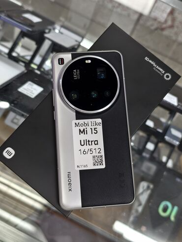 Xiaomi: Xiaomi, 15 Ultra, Новый, 512 ГБ, цвет - Черный, 2 SIM