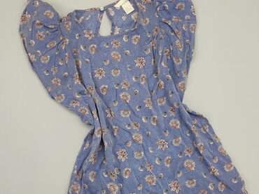 hm bluzki z bufiastymi rękawami: Blouse, H&M, M (EU 38), condition - Good