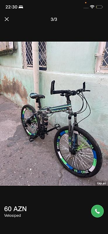Velosiped – VELOCRUZ markalı, şəhər və yüngül off-road üçün rahat lalafo.az -da Velosiped – VELOCRUZ markalı, şəhər və yüngül off-road üçün rahat