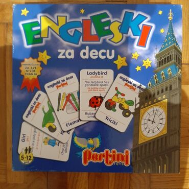 lancast kopacke za decu: Engleski za decu! Igra! (uputstva su u kutiji)