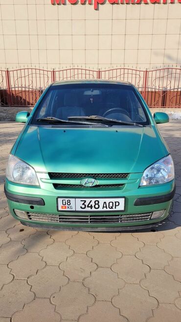 машина ош тико: Hyundai Getz: 2003 г., 1.4 л, Механика, Бензин, Хетчбек