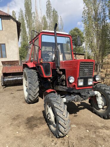 Тракторы МТЗ (Беларус): Модель: 82, Б/у, 1996 г., С пресс-подборщиком — 9