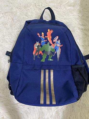 Uşaq üçün mavi rəngli bel çantası - Brend: adidas (etiketdə