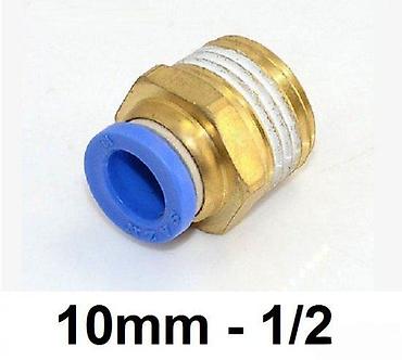 pest control pci: Brza pneumatska spojnica – muški navoj R 1/2" na crevo Ø10 mm (PC — 3