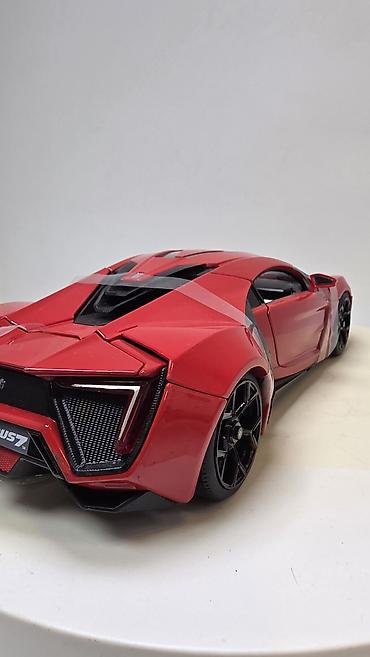 gravity ball: Коллекционная модель суперкара Lykan Hypersport (масштаб — 2