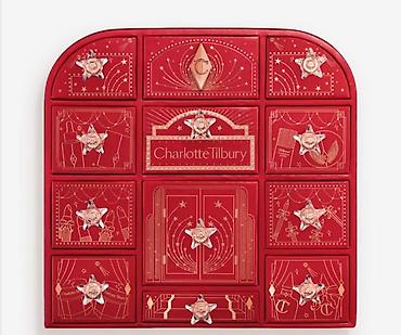 Красота и здоровье: Charlotte Tilbury – Qırmızı Şənlik Advent qutusu (məhdud kolleksiya) — 1