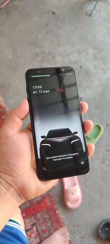 Samsung: Samsung Galaxy A6 Plus, Б/у, 32 ГБ, цвет - Черный, 2 SIM