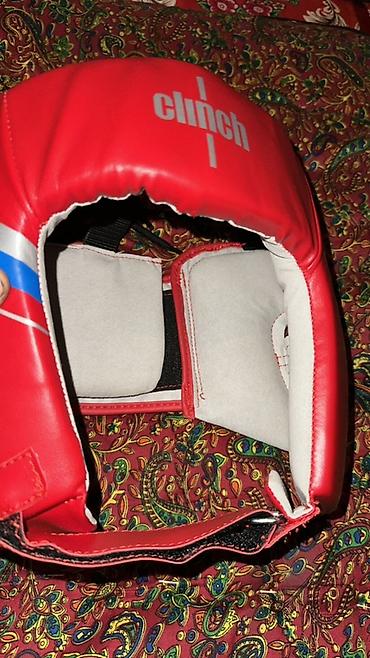 трения: Не пользовался- новый Боксерский шлем Clinch - Цвет: красный с серым — 3