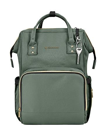 buzz pancevo: KikkaBoo Torba za mame Siena premium – army green (Šifra: KKB2) — 5