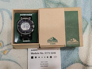 гармин чысы: Спорттук сааттар саат, Casio (G-Shock), Альтиметр, Суу өткөрбөөчү, Эркектердики, Колдонулган — 2