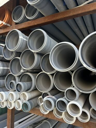 канализационные трубы: Канализация үчүн түтүк Жергиликтүү, Материалы: Пластик