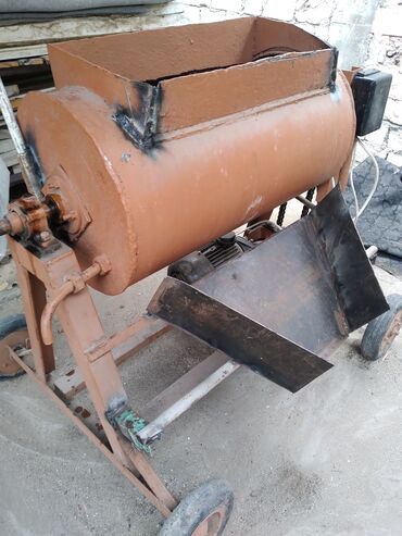 Beton qarışdıranlar: Elektrik mühərrikli qarışdırıcı/baraban tipli sənaye mikseri - Güclü — 12