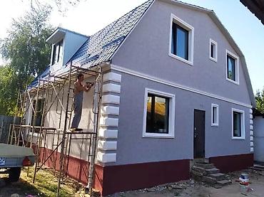 Фасадные плиты Сары-Таш (Травертин): Фасадные работа декор. травертин. АМК. утупление. лбой сложности опут — 12