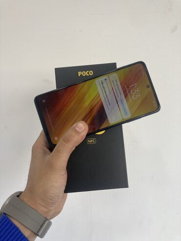 Poco: Poco X3 NFC, 128 GB, rəng - Bej, Barmaq izi, Face ID