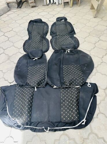 шумка для машины: Чехолдор түсү - Кара, Universal Seat cover