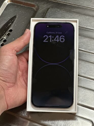 iphone 8 бишкек бу: IPhone 14 Pro, Б/у, 512 ГБ, Deep Purple, Зарядное устройство, Кабель, Коробка, 81 %
