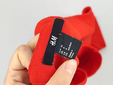 bordowe: H&M, Sukienka damska, rozmiar S — 4