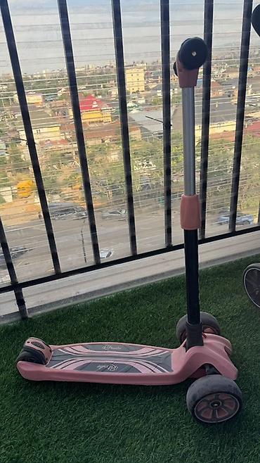 школьников: Детский трехколесный самокат (pink) Отличный вариант первого самоката — 2