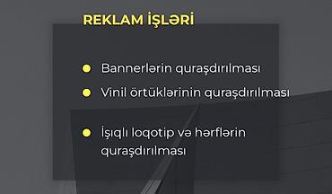 Fasad işləri: Peşəkar sənaye alpinist xidməti – alpinist.az İxtisaslaşma: - Reklam — 1