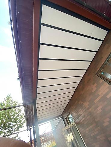 Фасадные работы: Заказ алабыз. баасы келишим турдо. (арзан) навес, конек, слив — 2