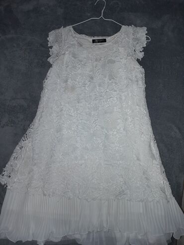 bela haljina sa cipkom: Rinascimento S (EU 36), bоја - Bela, Večernji, maturski