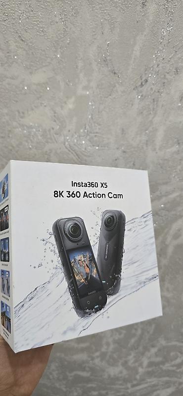 видеокамера на авто: Экшн‑камера Insta360 X5 8K (сферическая/360°) - Компактная камера с — 2