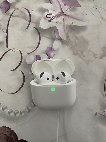 ikinci əl ıran pecləri: İşlənmiş Simsiz (Bluetooth) Qulaqcıqlar, Apple, rəng - Ağ — 1