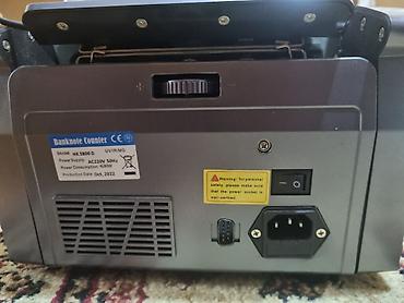 Pul sayan aparatlar: Banknot sayğacı – Model: HK 5800D Xüsusiyyətlər: - UV/IR/MG — 2