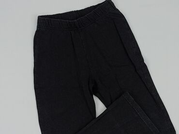 spodnie jeans damskie wysoki stan allegro: Spodnie dresowe, 5-6 lat, 110/116, stan - Dobry