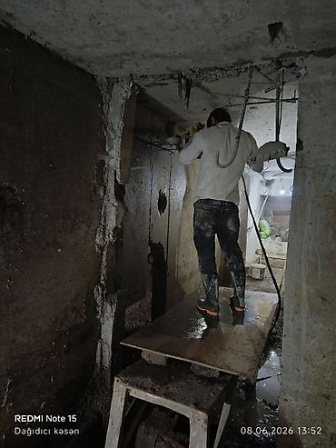 Beton işləri: Beton kəsmə xidməti - Divar, döşəmə və tavanlarda dəqiq və səliqəli — 11