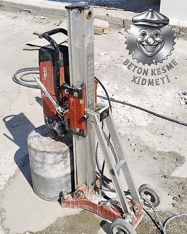 Beton işləri: #Betonkesme #betondeşmə Beton kubik kərpic - dən kəsim deşim — 2