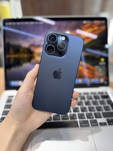 вйфон 15 про: IPhone 15 Pro, Б/у, 256 ГБ, Blue Titanium, 86 % — 1