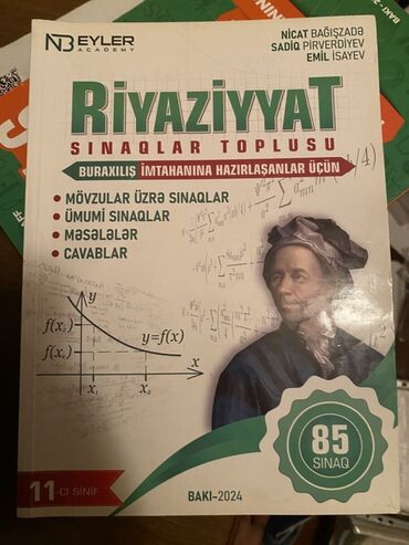 isfəndiyar əlləzov riyaziyyat pdf: Riyaziyyat fənnindən buraxılış imtahanlarına hazırlaşan şagirdlər üçün