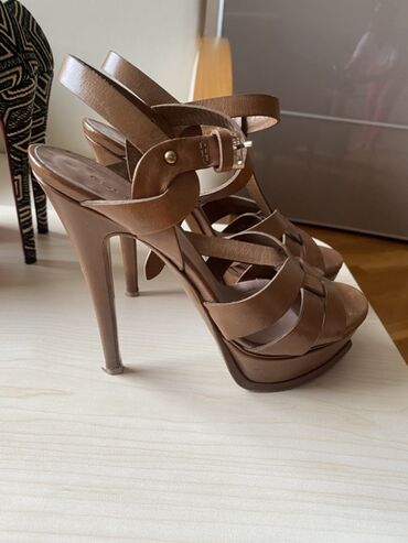 Tuflilər: Tuflilər, YSL, Ölçü: 37, rəng - Mavi, Yeni — 11