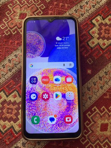 samsung bluetooth: Samsung Galaxy A23, 128 GB, rəng - Bej, Barmaq izi
